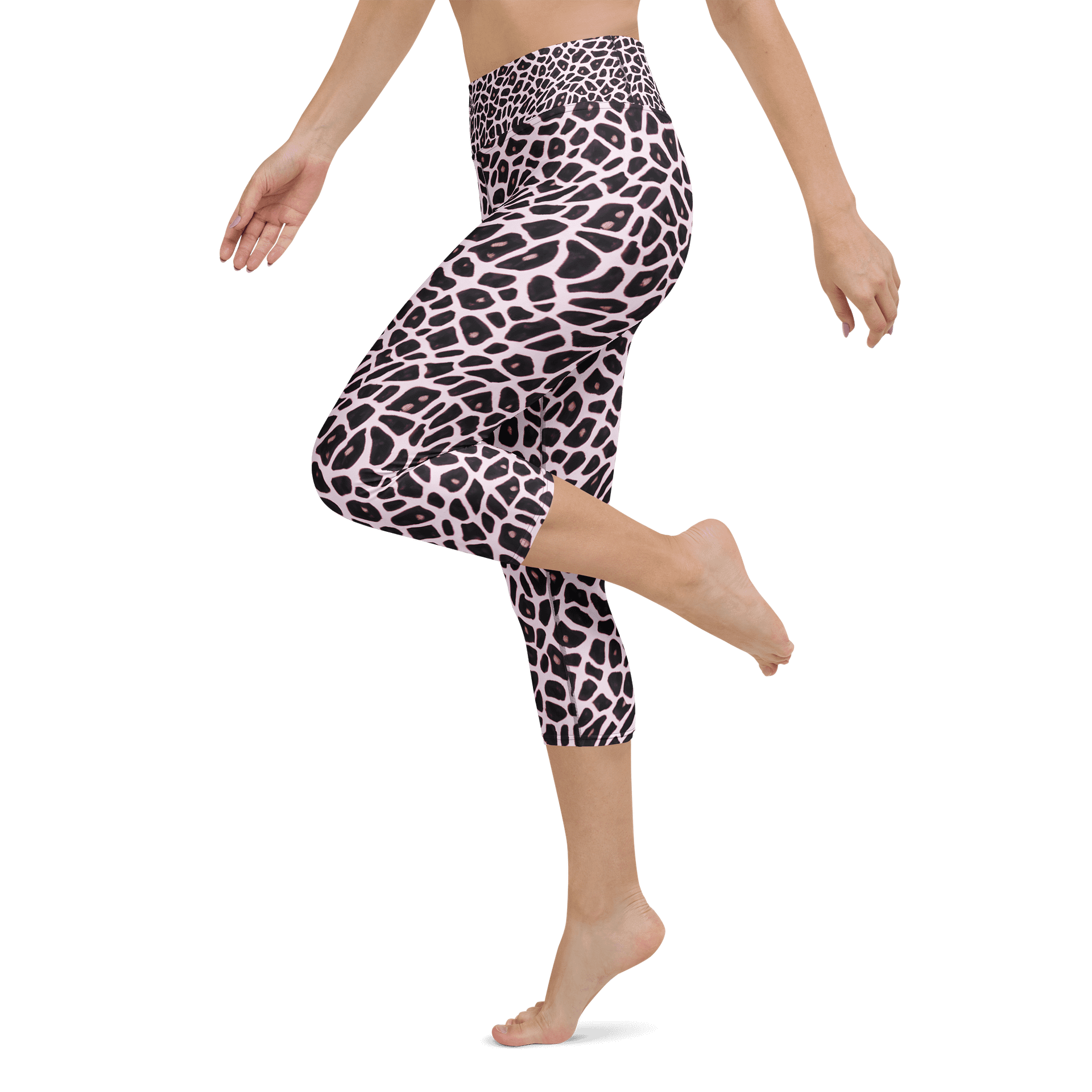 Pink Giraffe Capry Leggings product image (5)