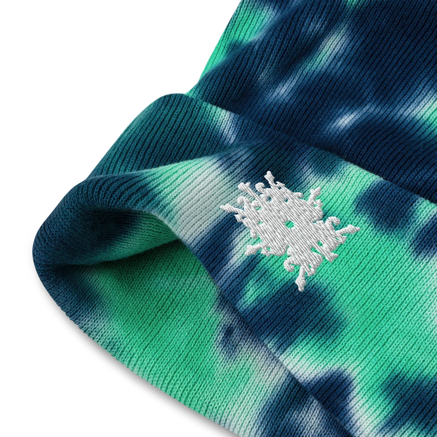 Snowflake Tie Dye Beanie product image (2)