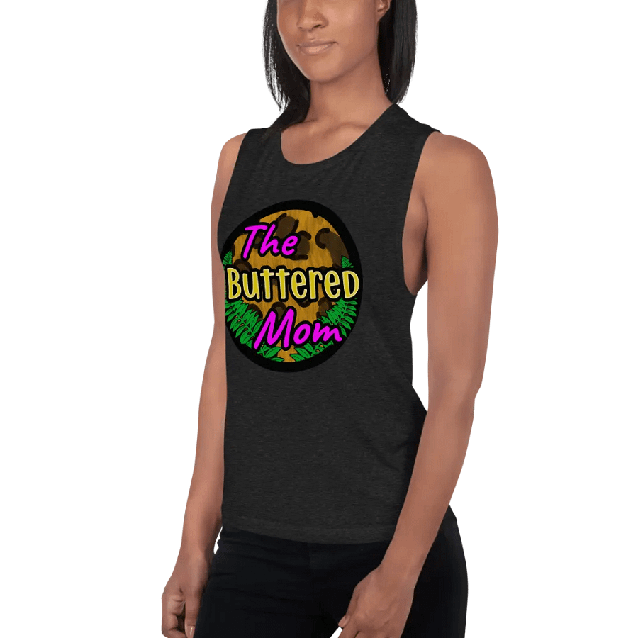 Buttered Mom Muscle Tank Top product image (3)