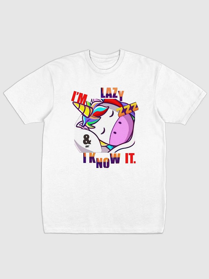 I'm Lazy And I Know It Tee - Regular Fit product image (2)