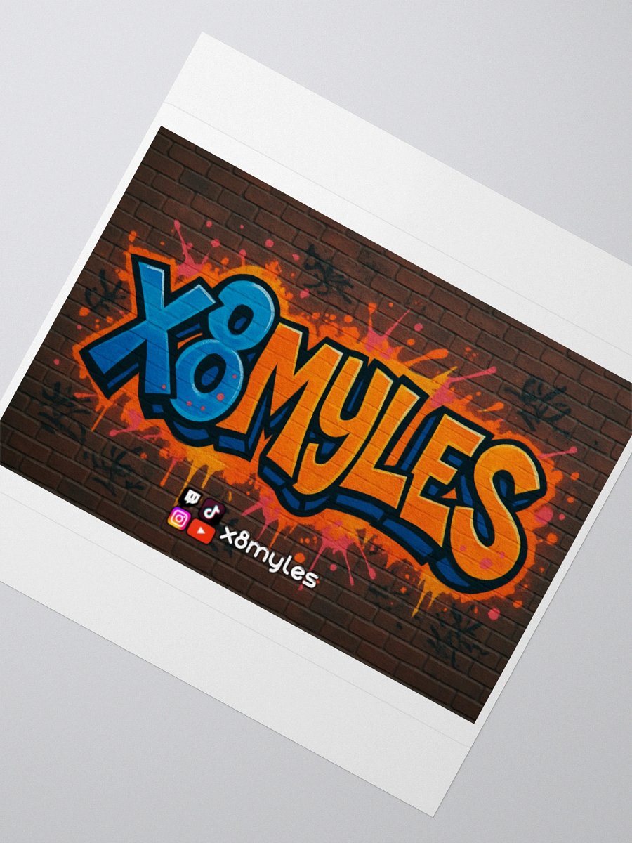 X8MYLES STICKER product image (8)