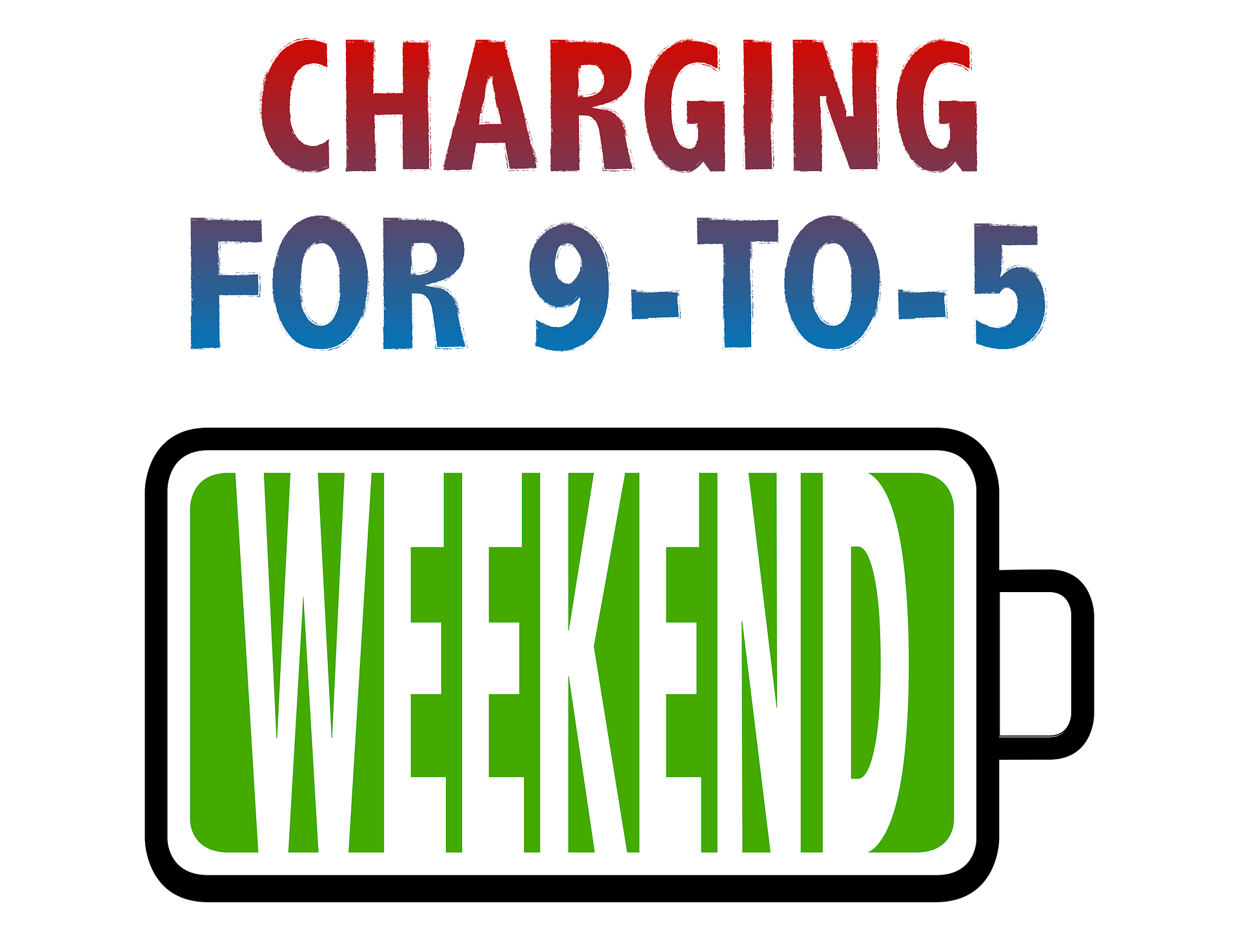 Weekend - Charging for 9-to-5 T-Shirt product image (2)