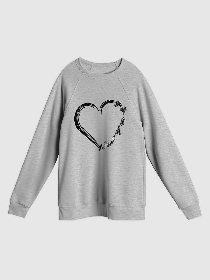 Motorbike Heart Sweatshirt product image (2)
