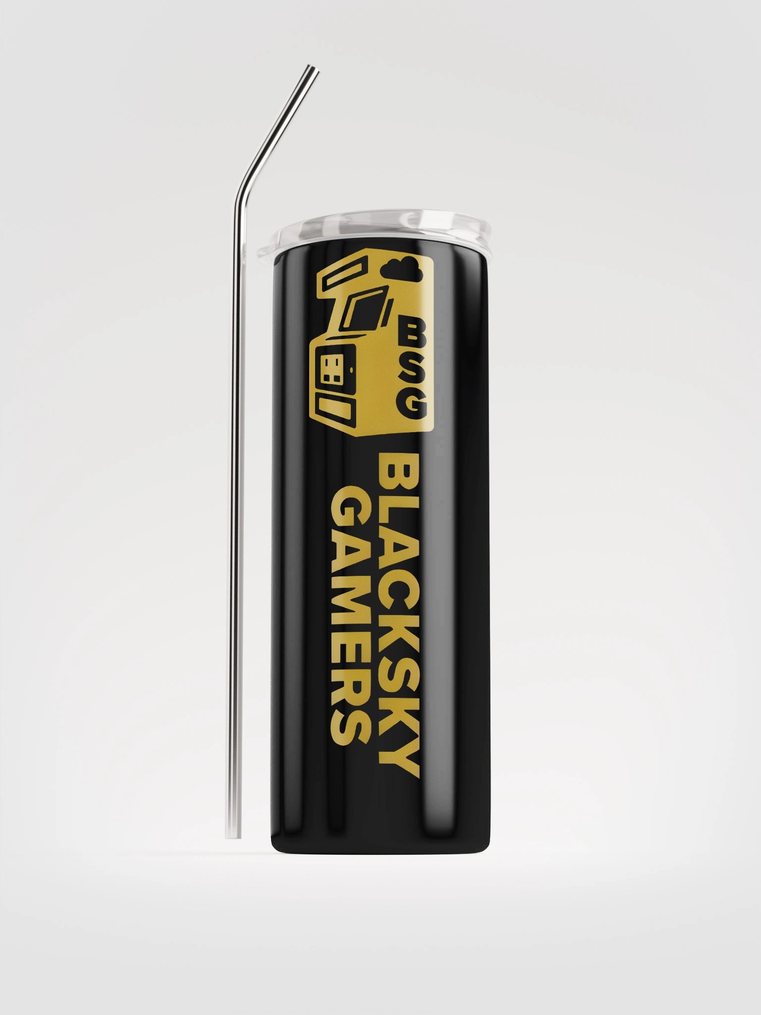 Classic Black or White Black Sky Gamers Tumbler product image (1)