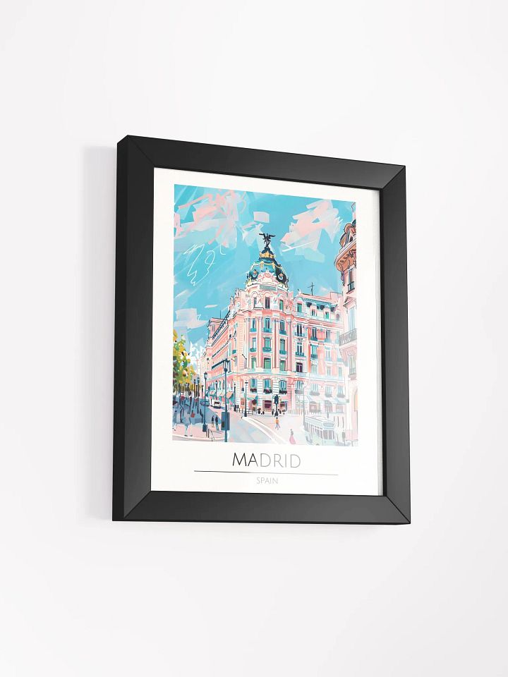 Madrid Spain Framed Travel Poster product image (2)