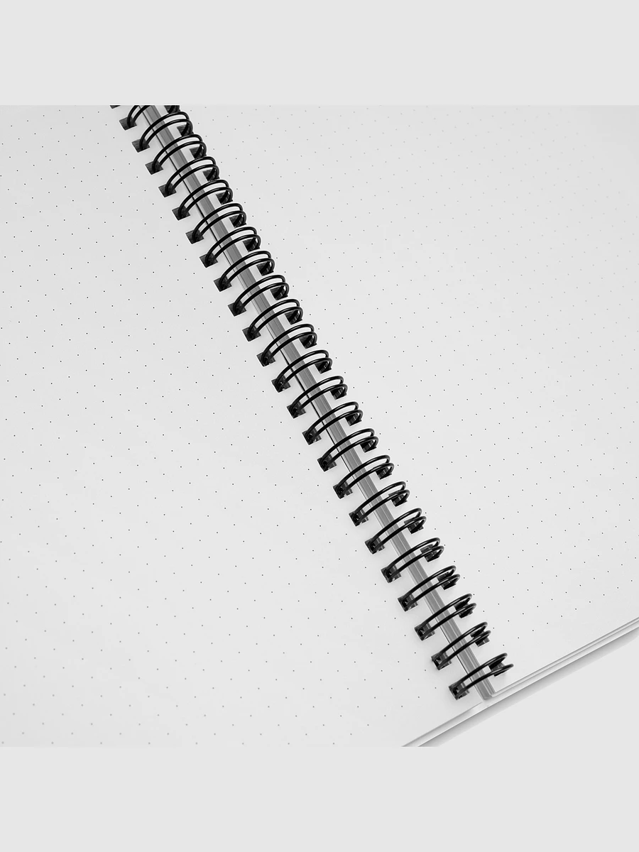 Cosmic Sans spiral notebook product image (4)
