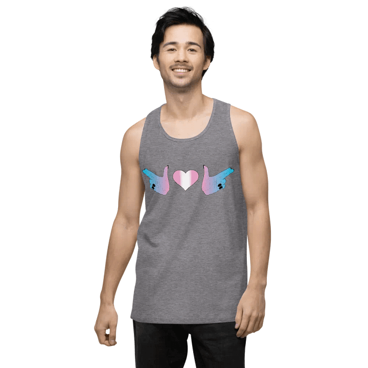 Finger Guns (trans flag) Tank M product image (45)
