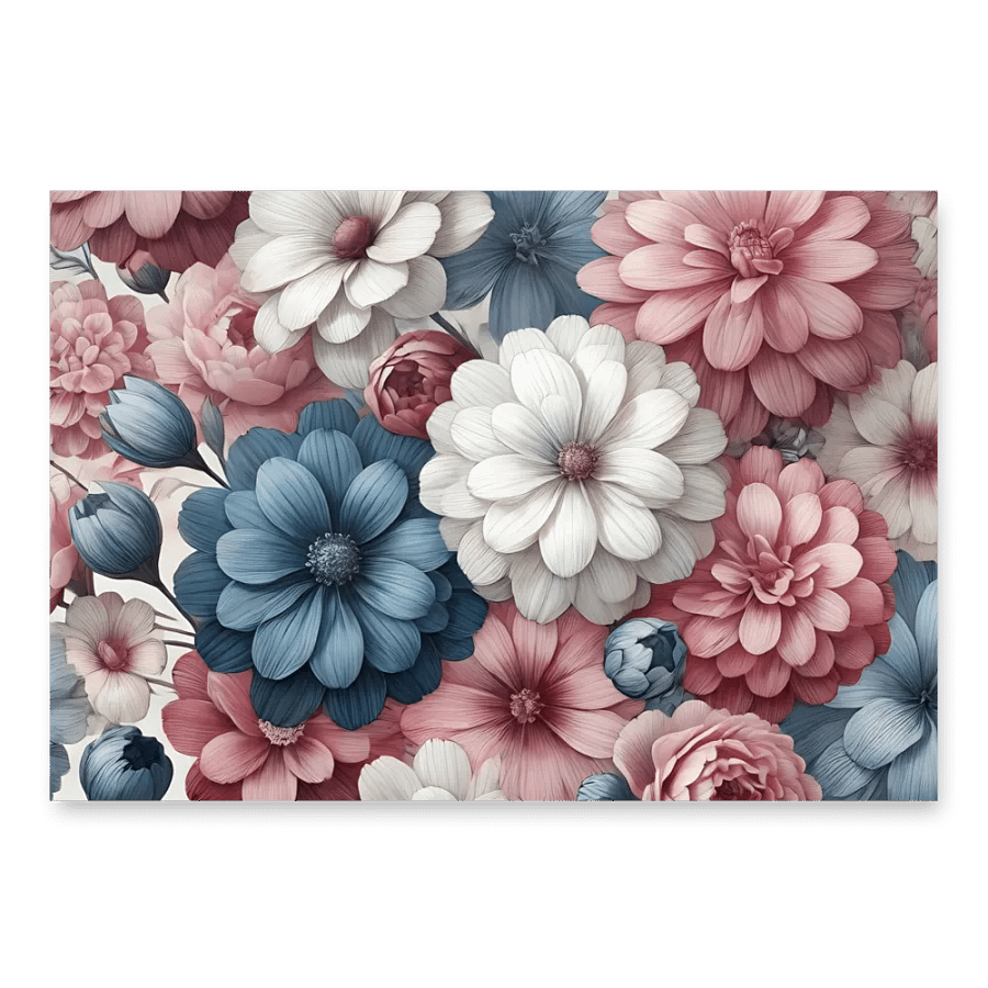 Pastel Blooms Wrapping Paper Set product image (3)