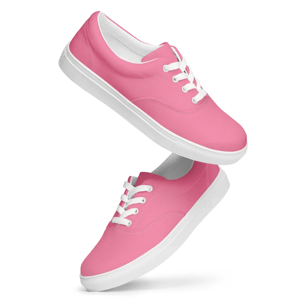Muse Coquette Lace-Up Canvas Shoes (Marshmallow) product image (9)