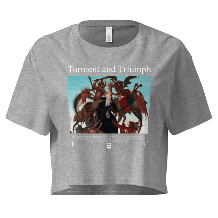 Torment and Triumph - BUIII Remix Crop Tops product image (1)