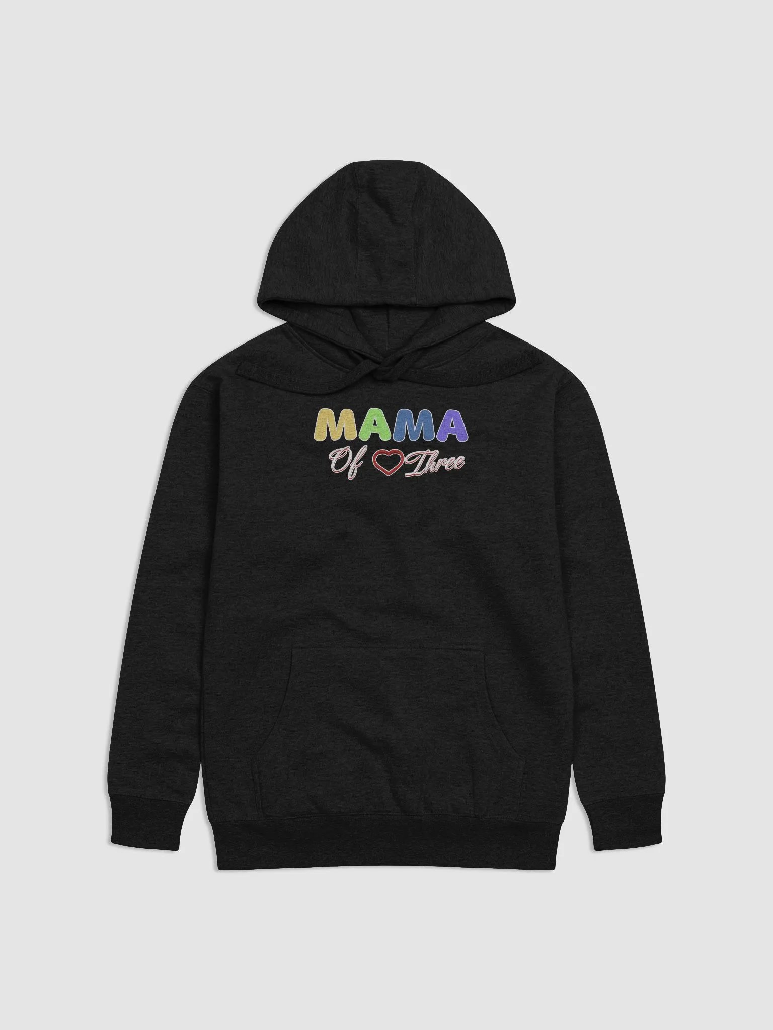 Mama of Three - Loving Family Design Hoodie product image (1)
