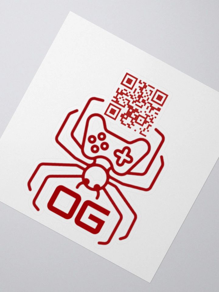 OG Logo Sticker w/ QR code product image (2)