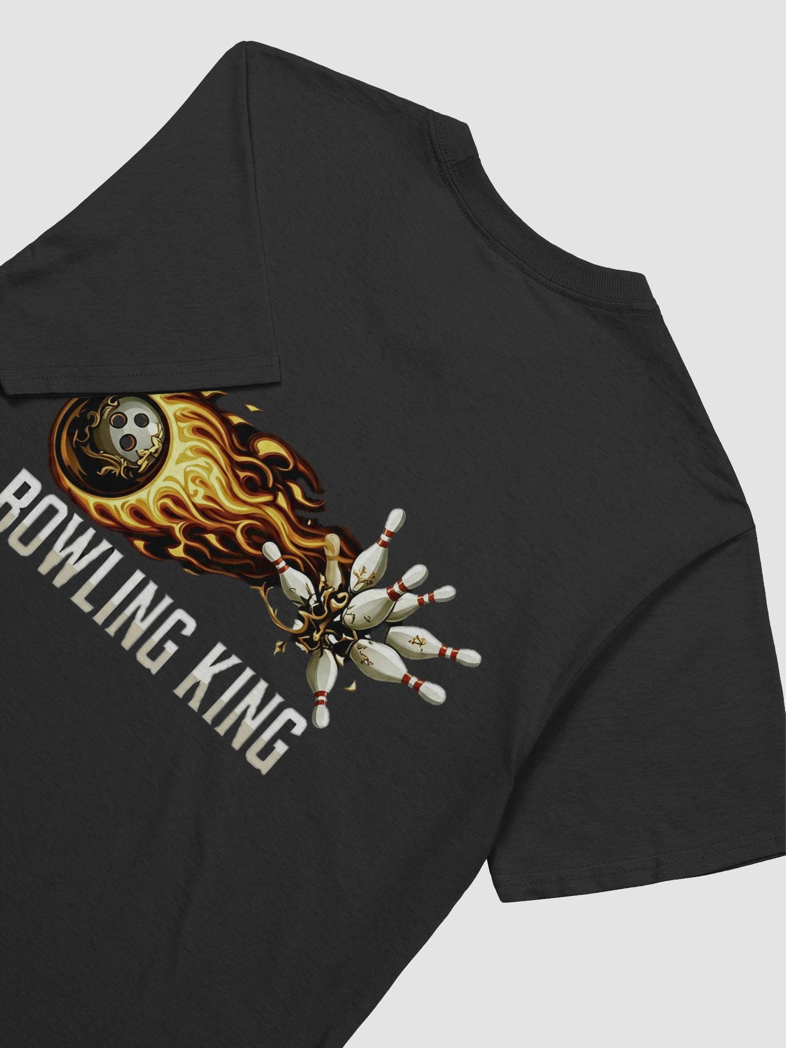 Fiery Bowling King T-Shirt product image (38)