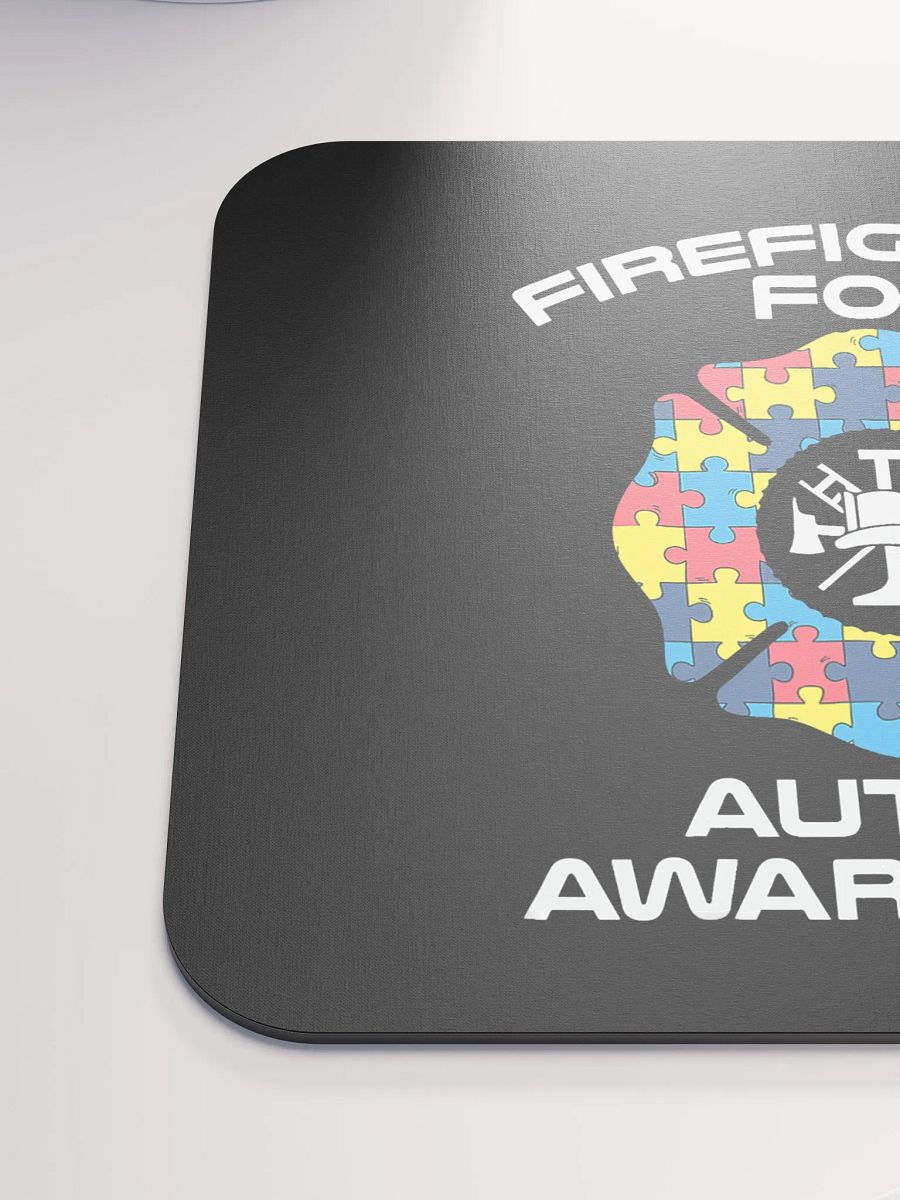 Firefighter for Austim Awareness - Mouse Pad product image (6)