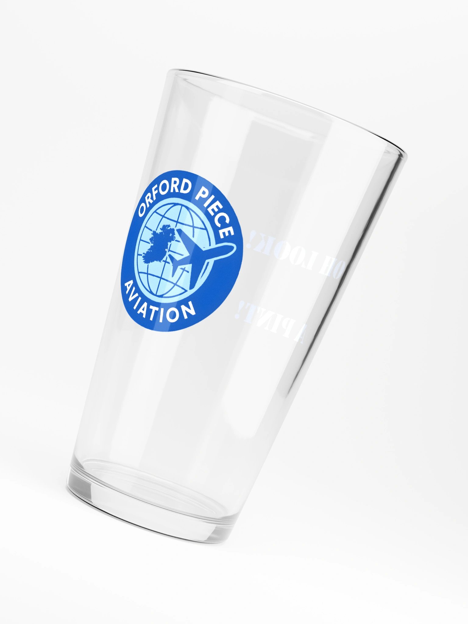 Orford Piece Aviation Shaker Pint Glass product image (3)