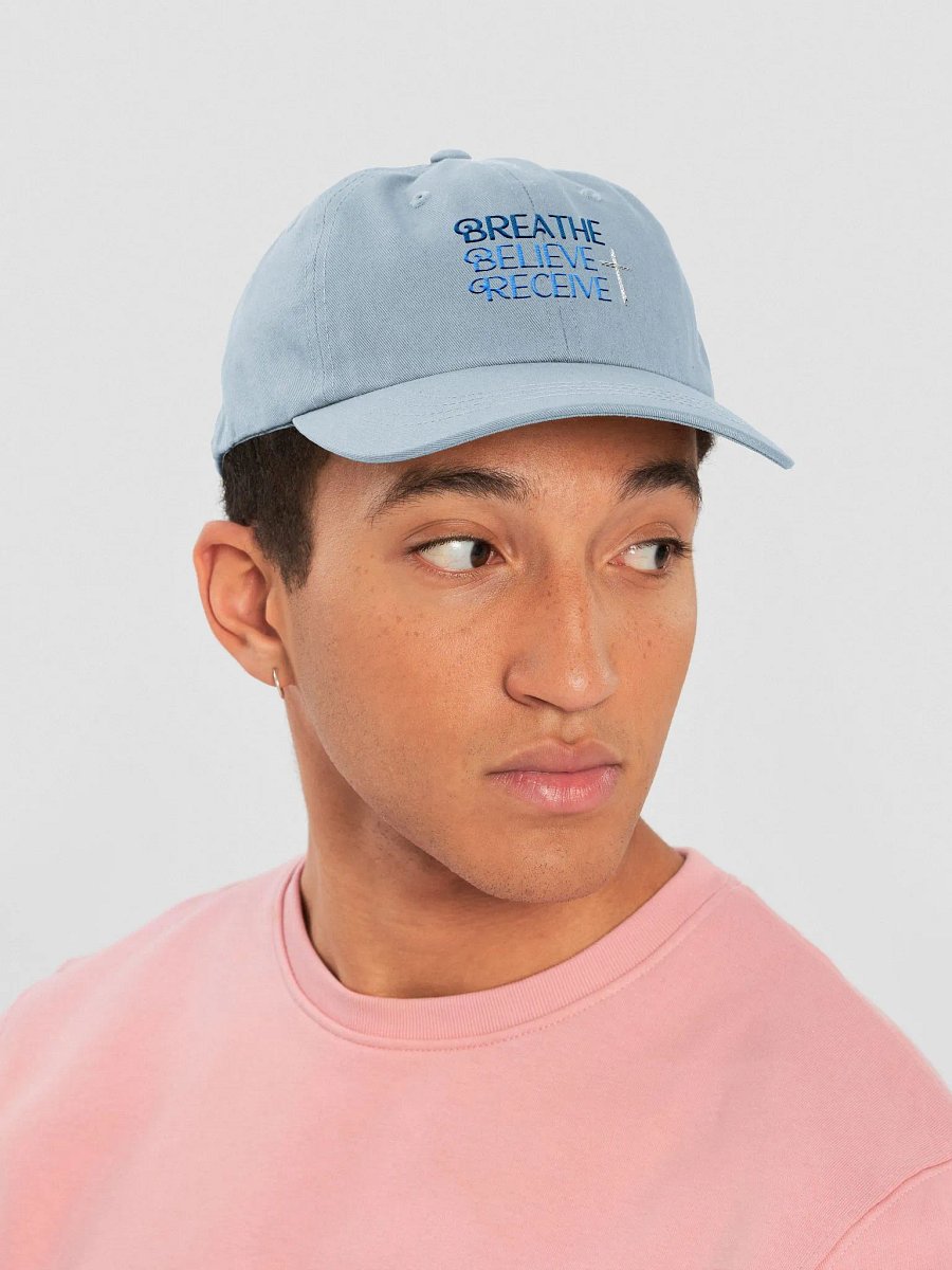 Breathe Believe Receive Yupoong Classic Dad Hat, Inspirational Motivational, Self-Affirmation, Positive Vibes, Gift Idea product image (38)