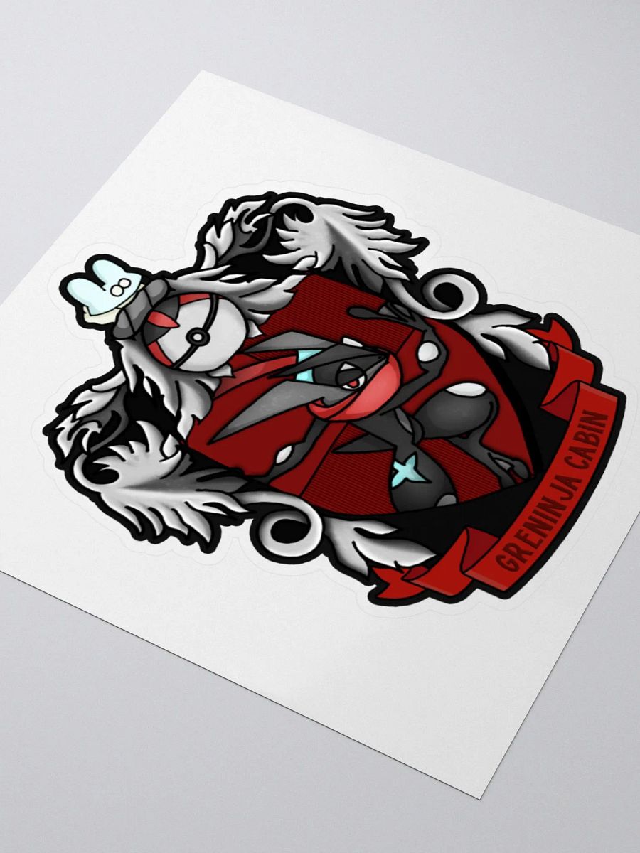 Frog Cabin Badge Sticker product image (3)