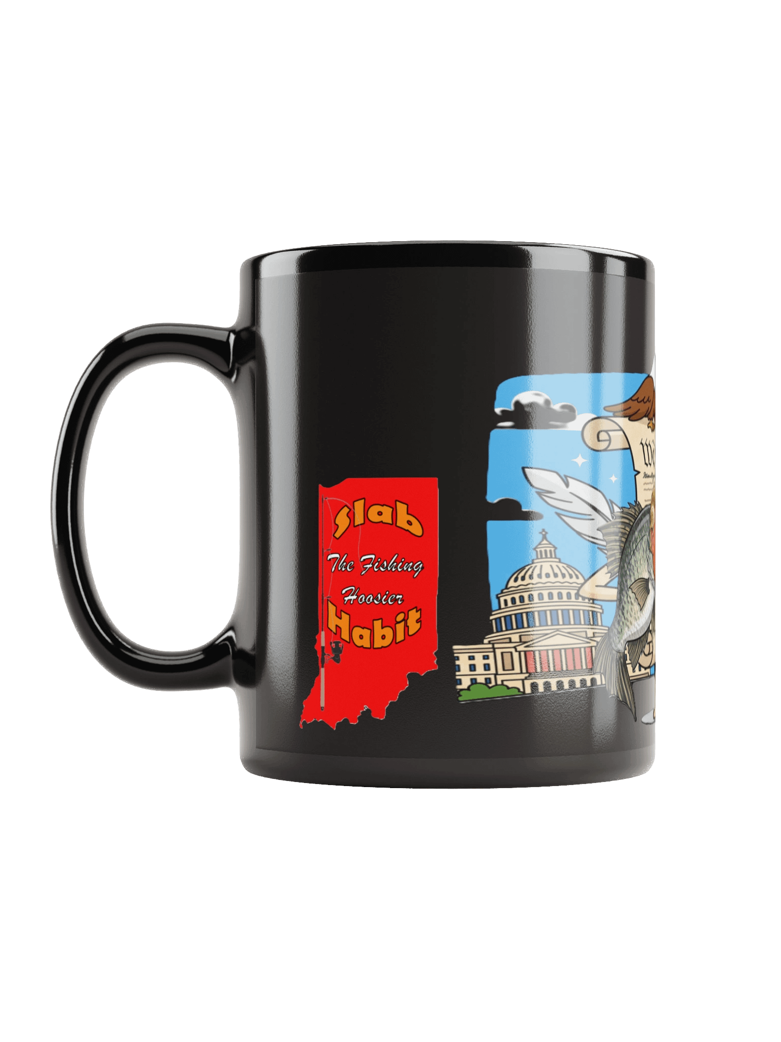 Patriotic Political Fishing Mug product image (6)
