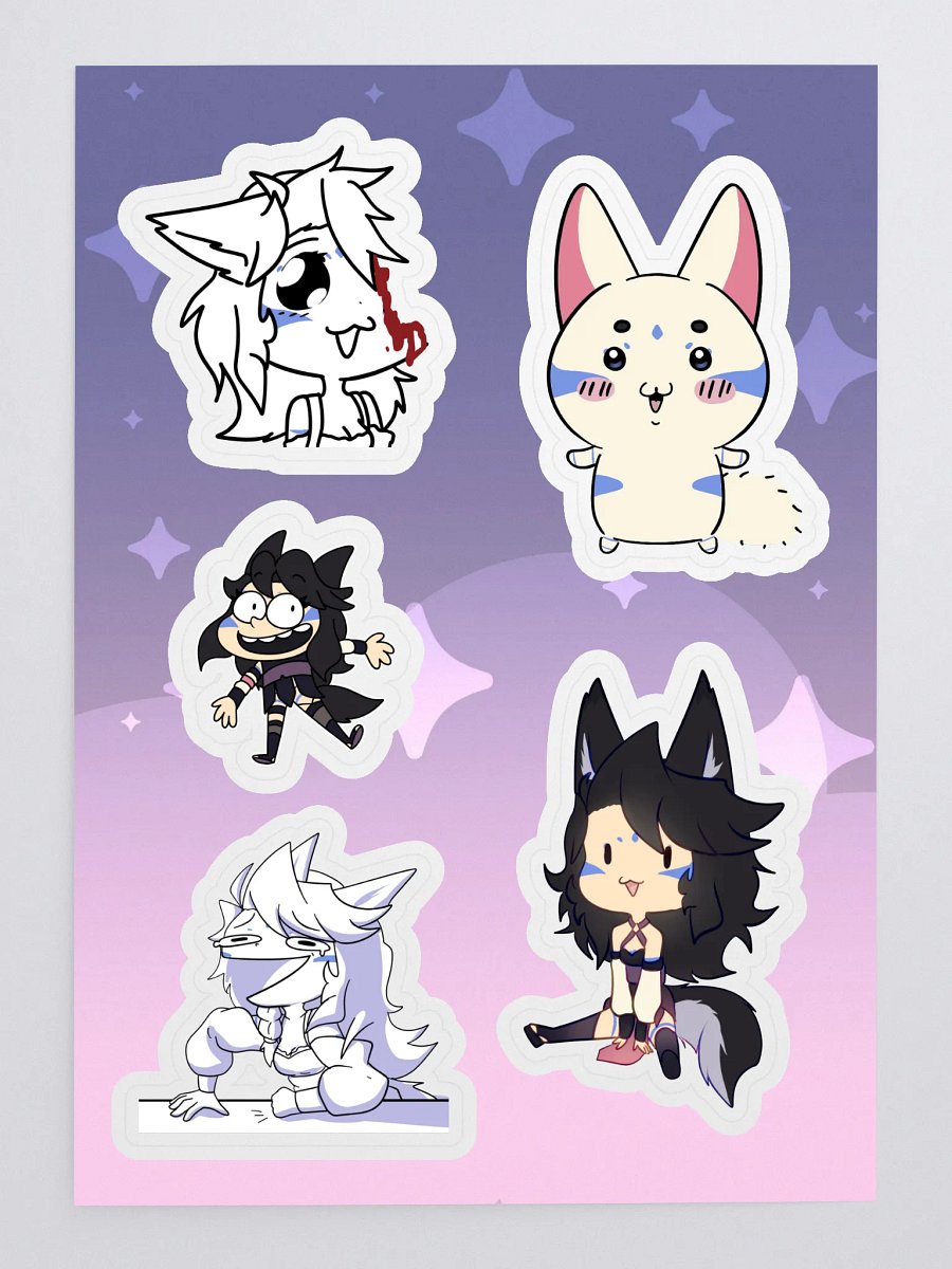 silly Susk Stickers product image (3)