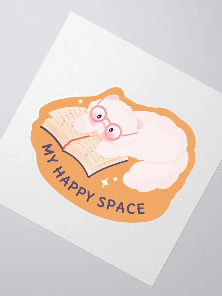 My Happy Space Reading Vinyl Stickers product image (2)