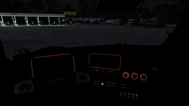 [CasG5-EWI_1] Freightliner Cascadia 2024 (Gen5) - EnioWorkshop Interior Black v1.2 product image (2)