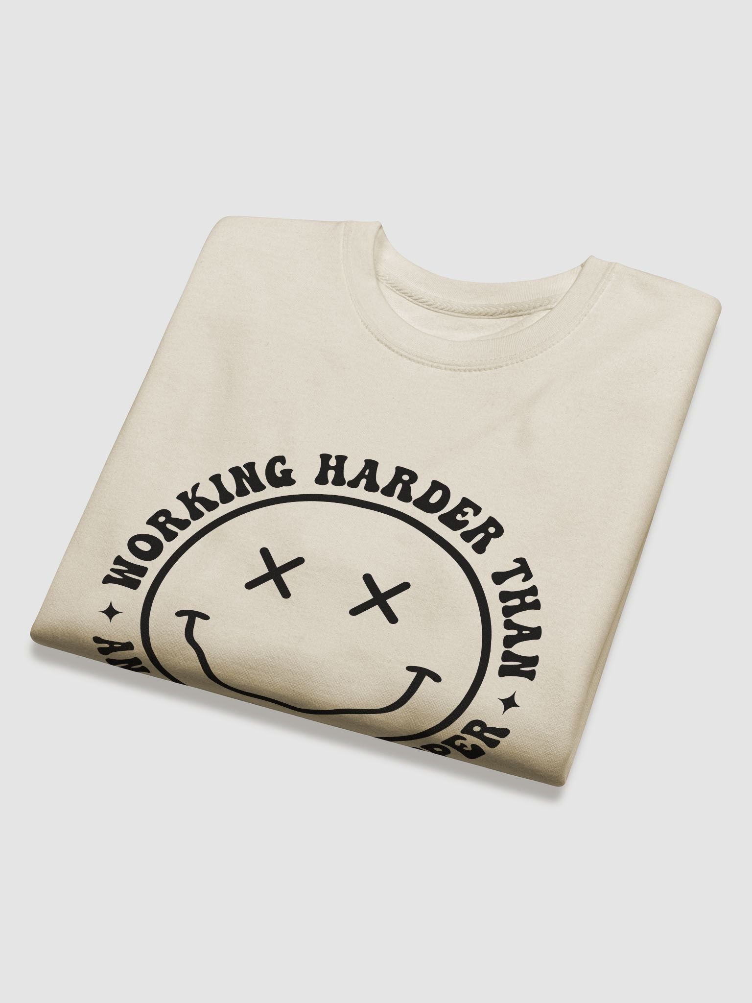 Working Harder Than an Ugly Stripper Premium Sweatshirt product image (4)