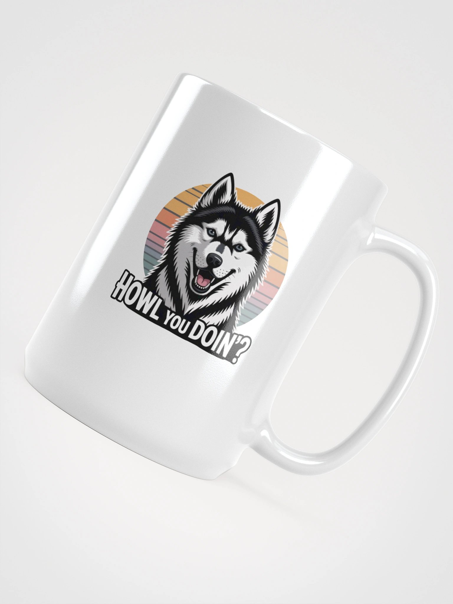 Howl You Doin'? Husky Mug product image (4)