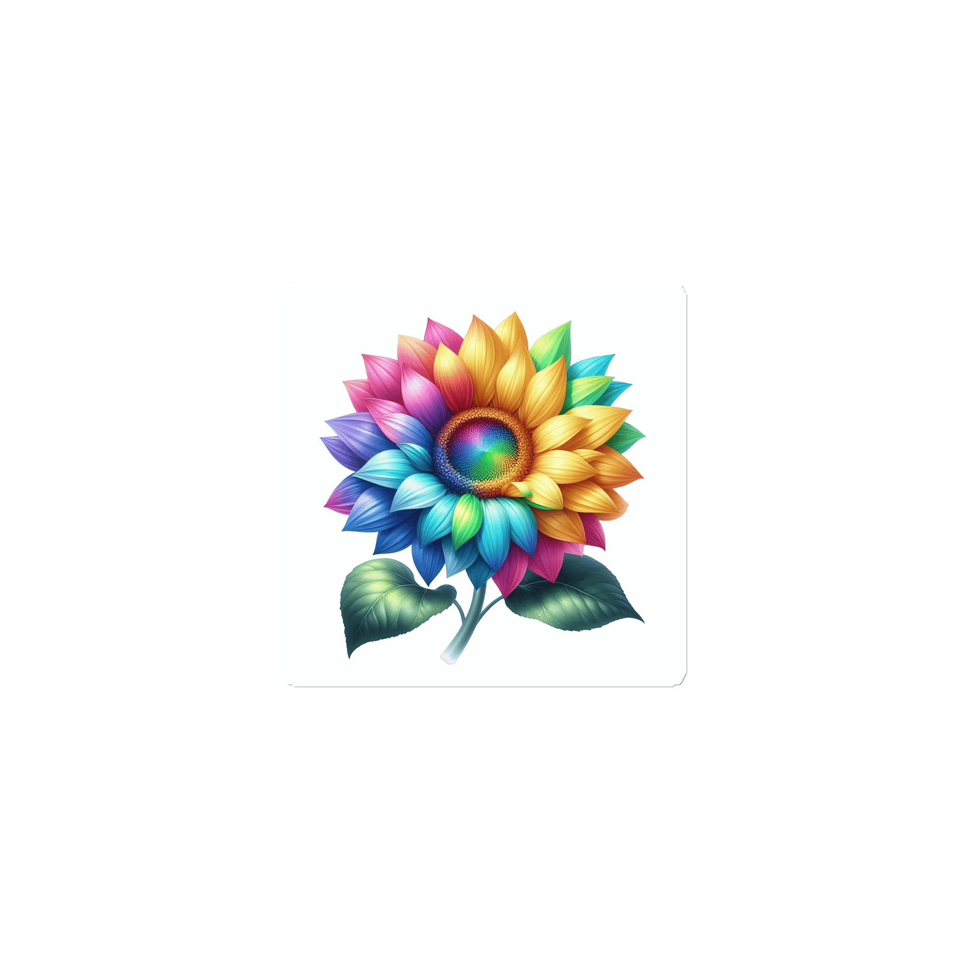 Aurora Bloom Sunflower Magnet product image (1)