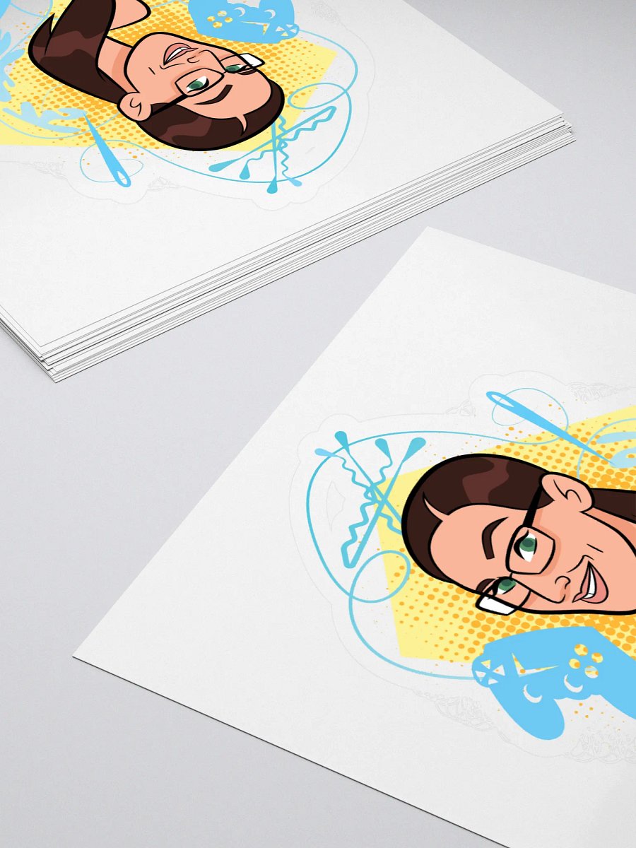 Cartoon Leah sticker product image (4)