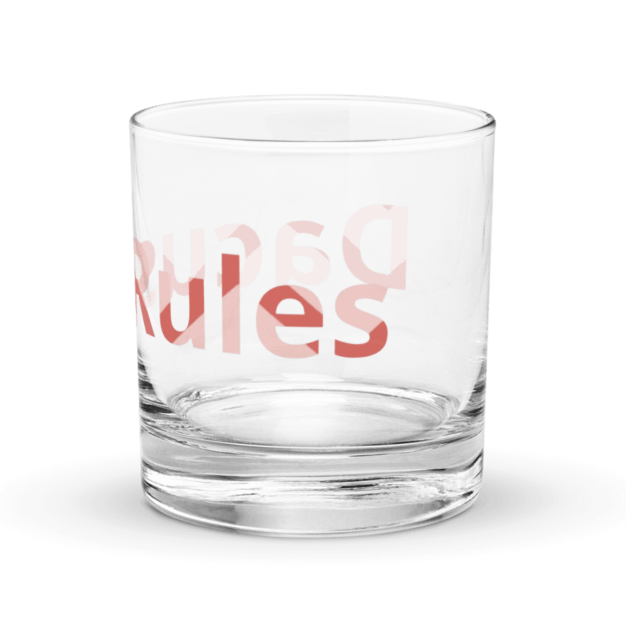 NEW!! Lucky drinking glass product image (2)