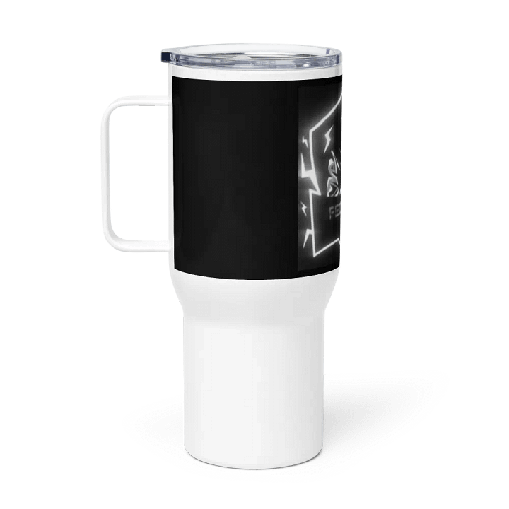 Fed Shaker Travel Mug w/ black background product image (1)