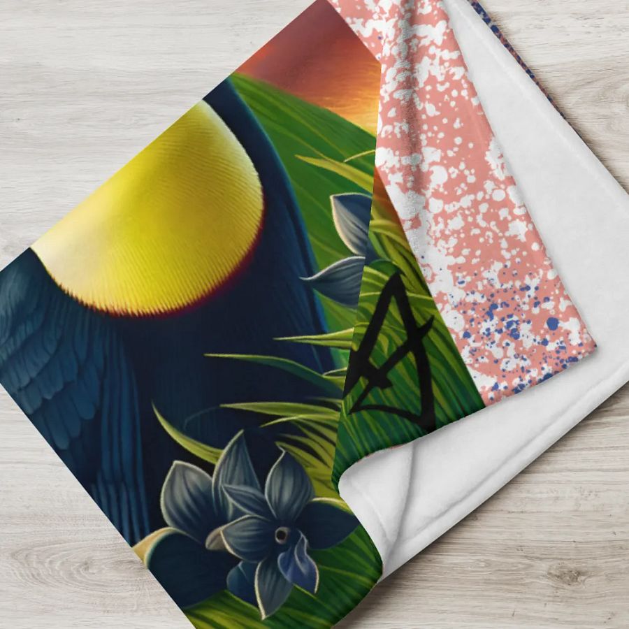 Beauty of Belize (Fun Edition) Throw Blanket product image (10)