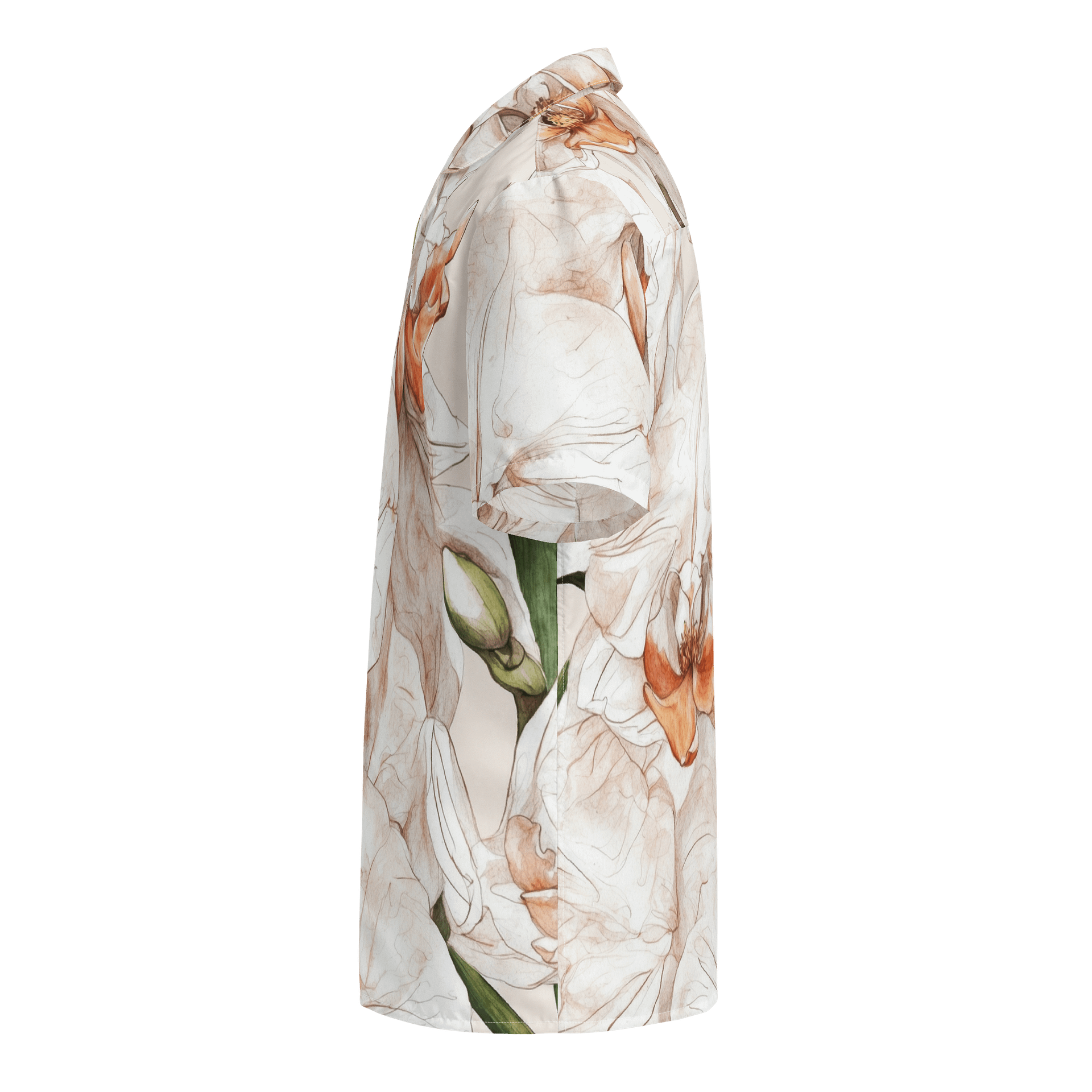 Tropical Blossom Breeze Hawaiian Shirt product image (3)