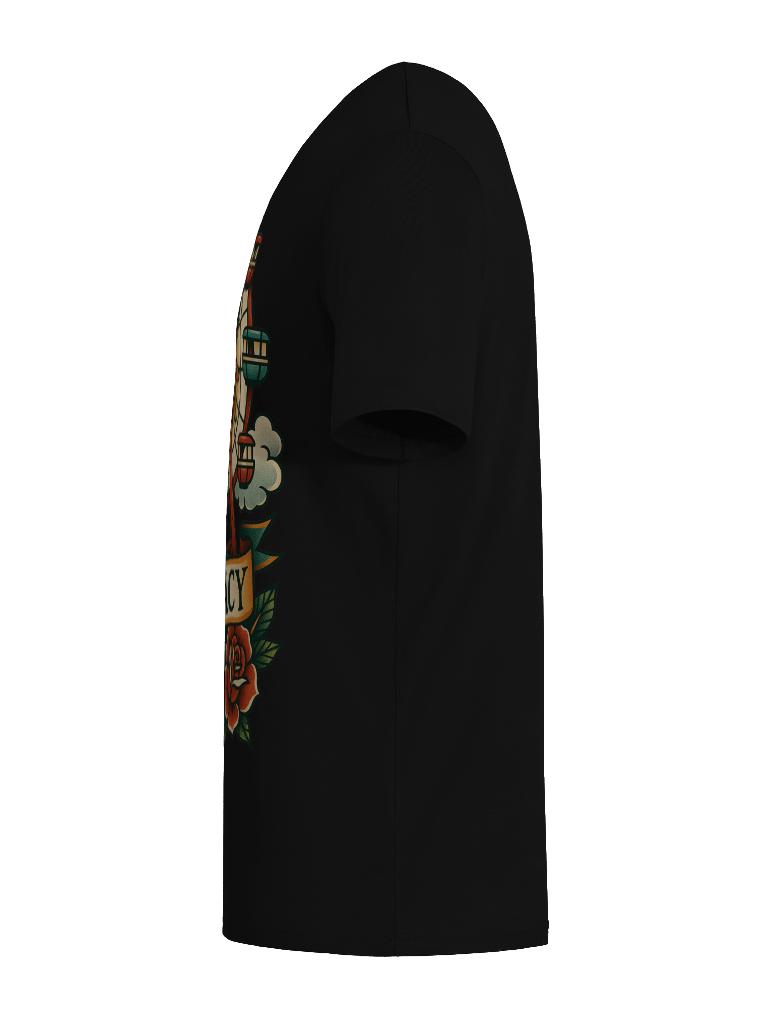Neo-Traditional California Adventure Tee | Black product image (12)