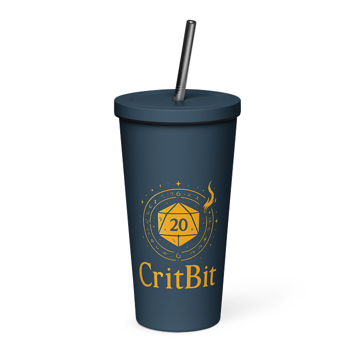 CritBit Tumbler | Arcane-Inspired Gamer Drinkware product image (1)