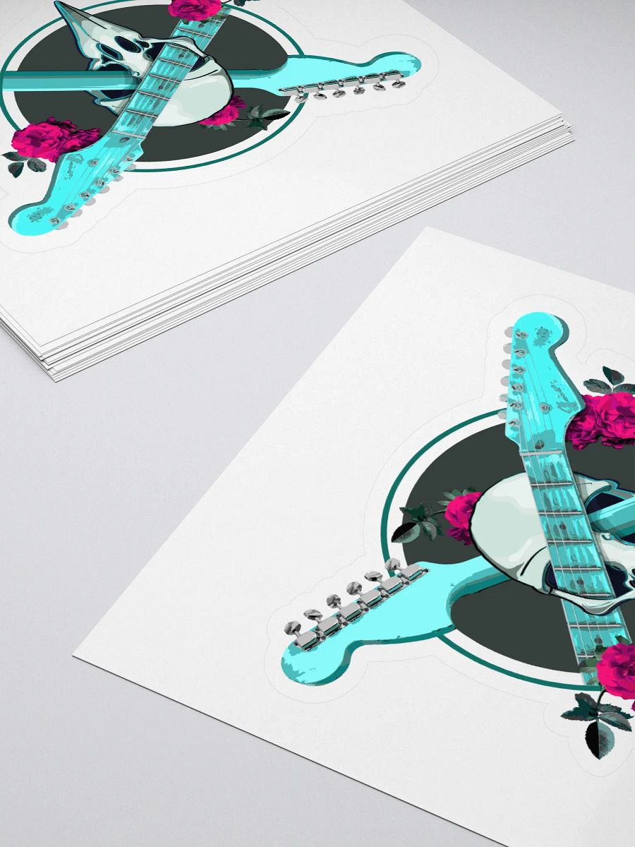 Guitars and raven skull product image (4)