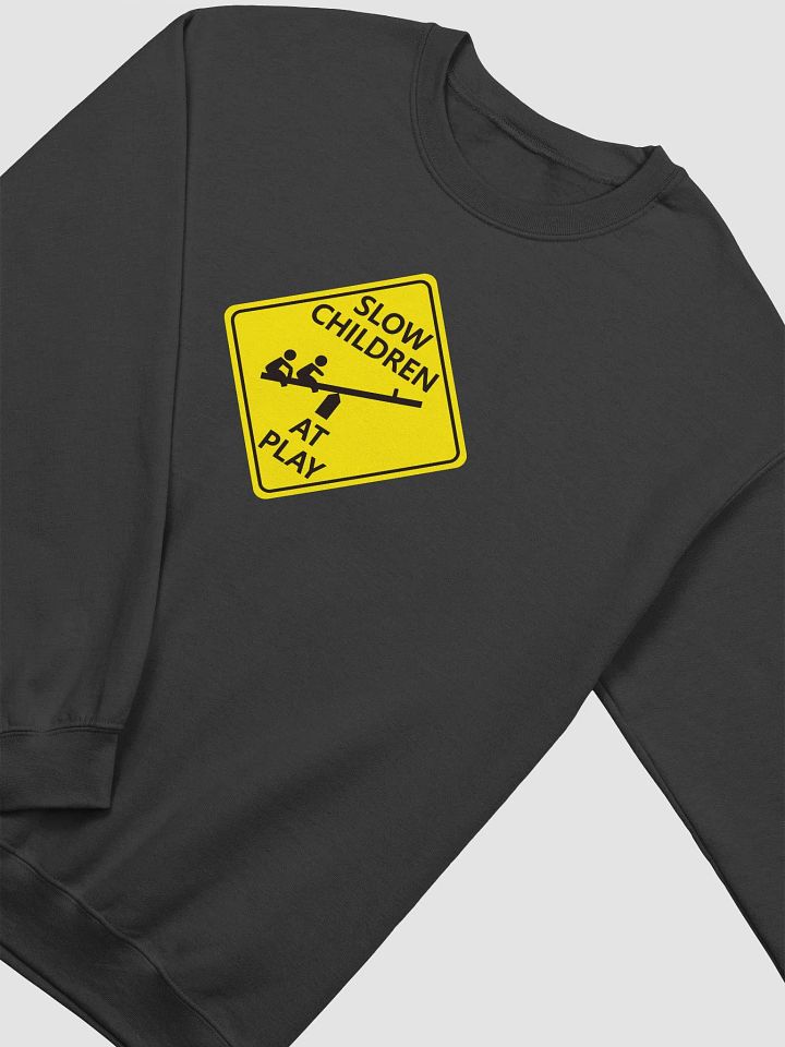 SLOW | Unisex | Gildan Classic Crewneck Sweatshirt product image (2)