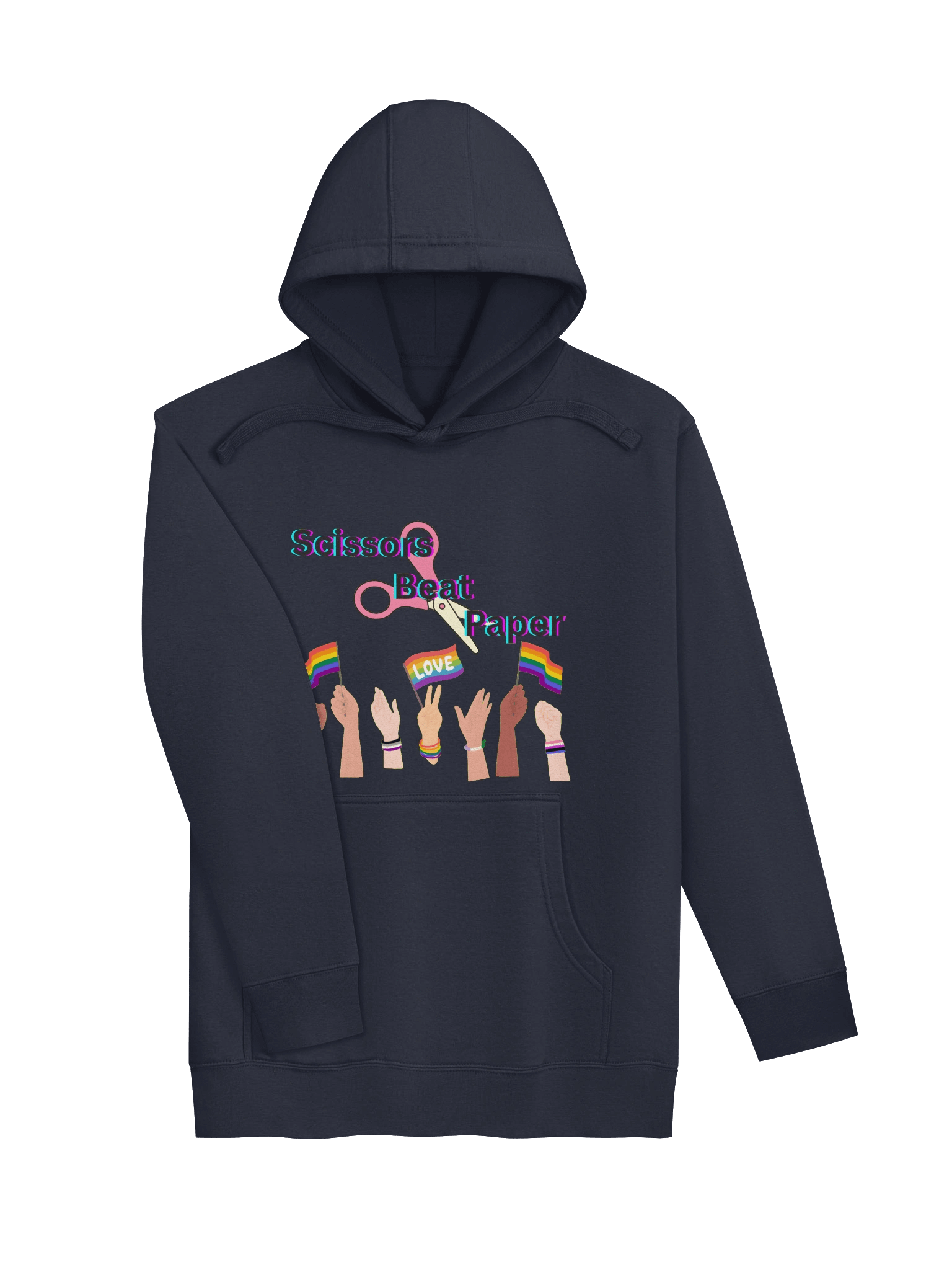 Scissors Beat Paper Hoodie product image (19)