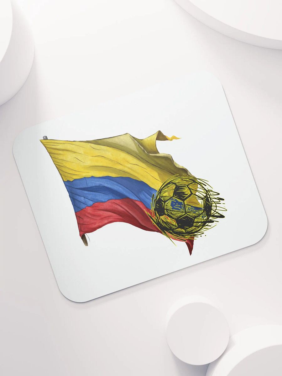 Colombian Flag Soccer Mouse Pad product image (5)