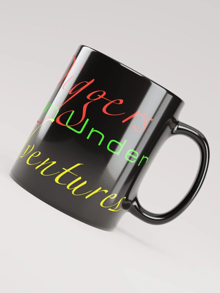 DDUA Glossy Black Mug product image (2)