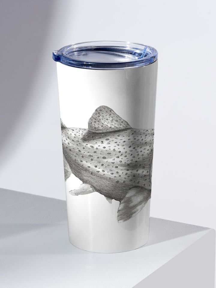 Trout Drawing Travel Cup product image (2)