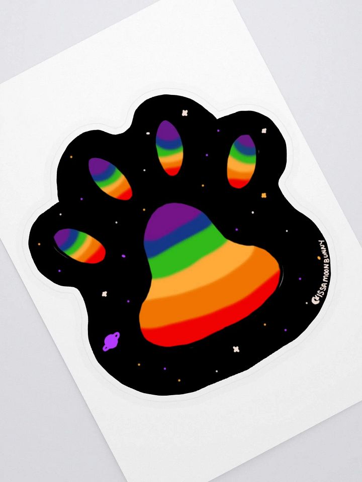 Pride is Paw-some Sticker product image (2)
