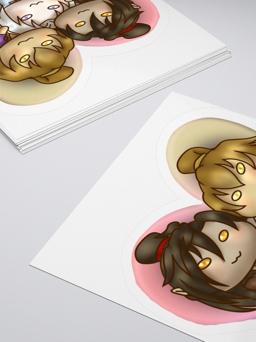 Yushi x Xueye x Jinse Mochibi Sticker product image (4)