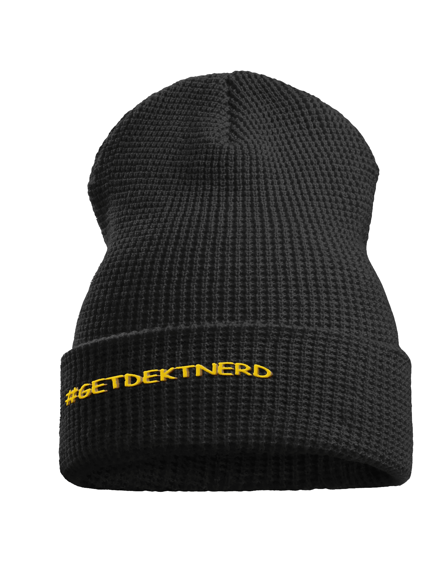 #GETDEKTNERD Waffle Beanie product image (1)