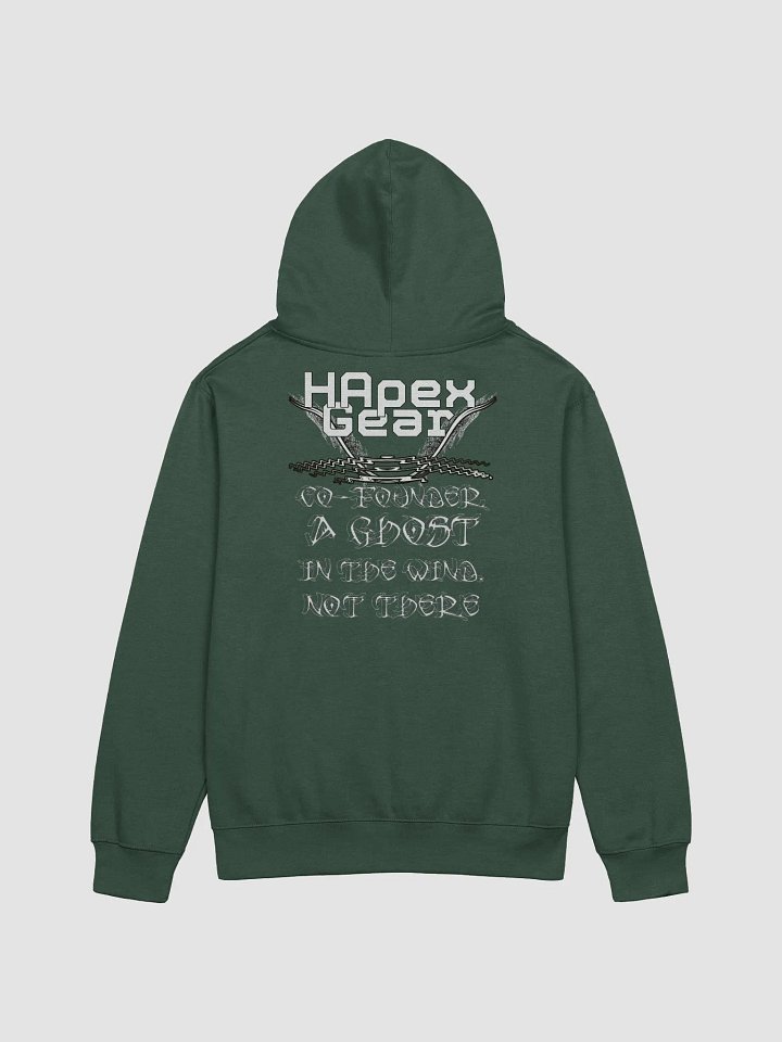 Midweight Hoodie - Co Founder A Ghost - White HApex Gear White Logo product image (16)