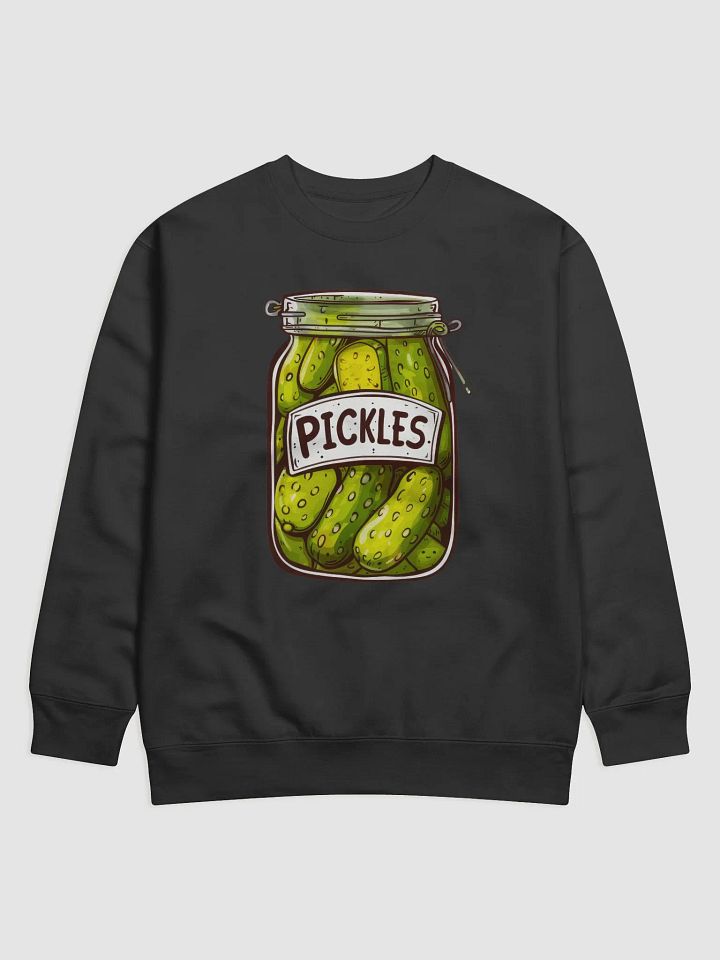 Dill-icious Pickles Jar Sweatshirt product image (1)