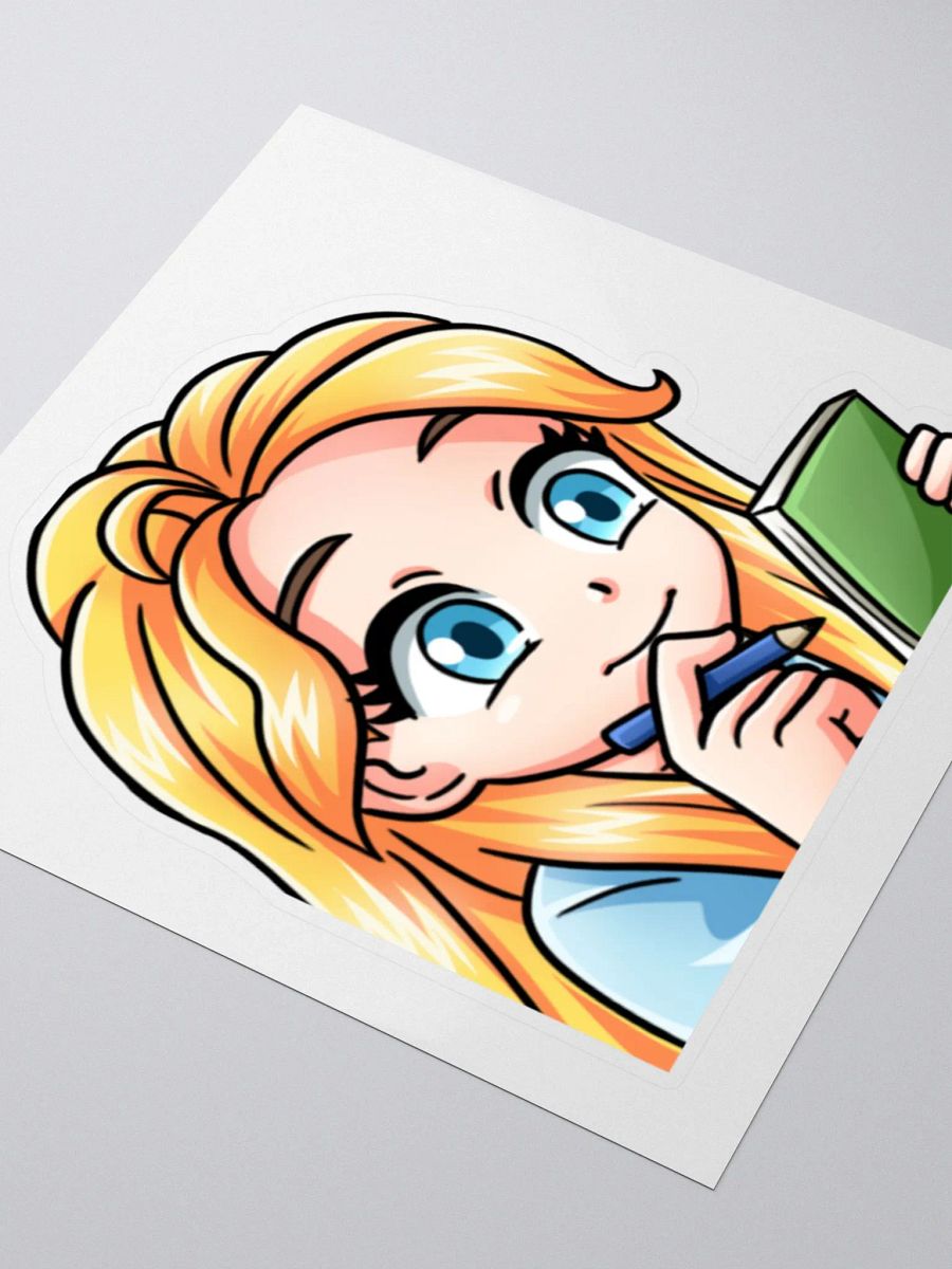Melissa Note Emote Sticker product image (3)