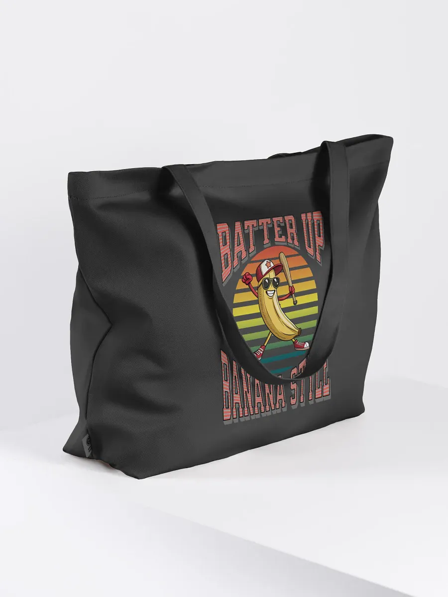 Batter Up Banana Style Baseball Sunset Tote product image (1)