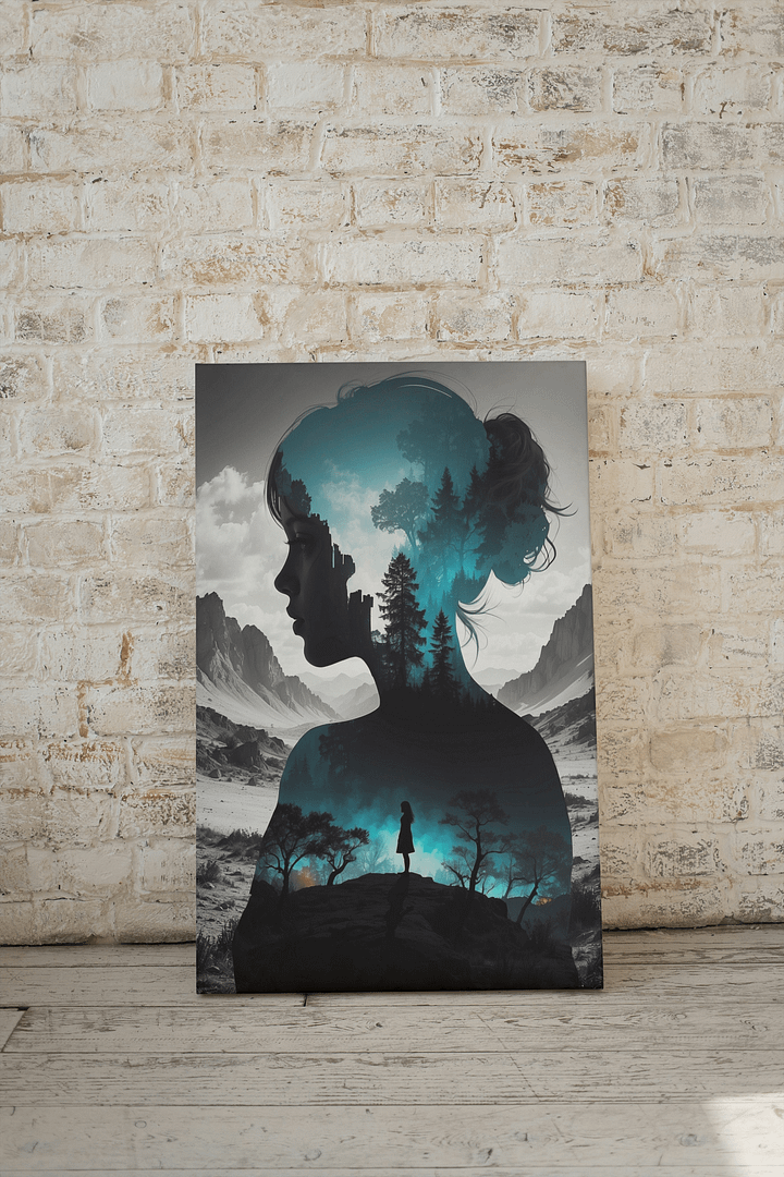 Inner Realm Surreal Wall Art Unframed Canvas product image (1)