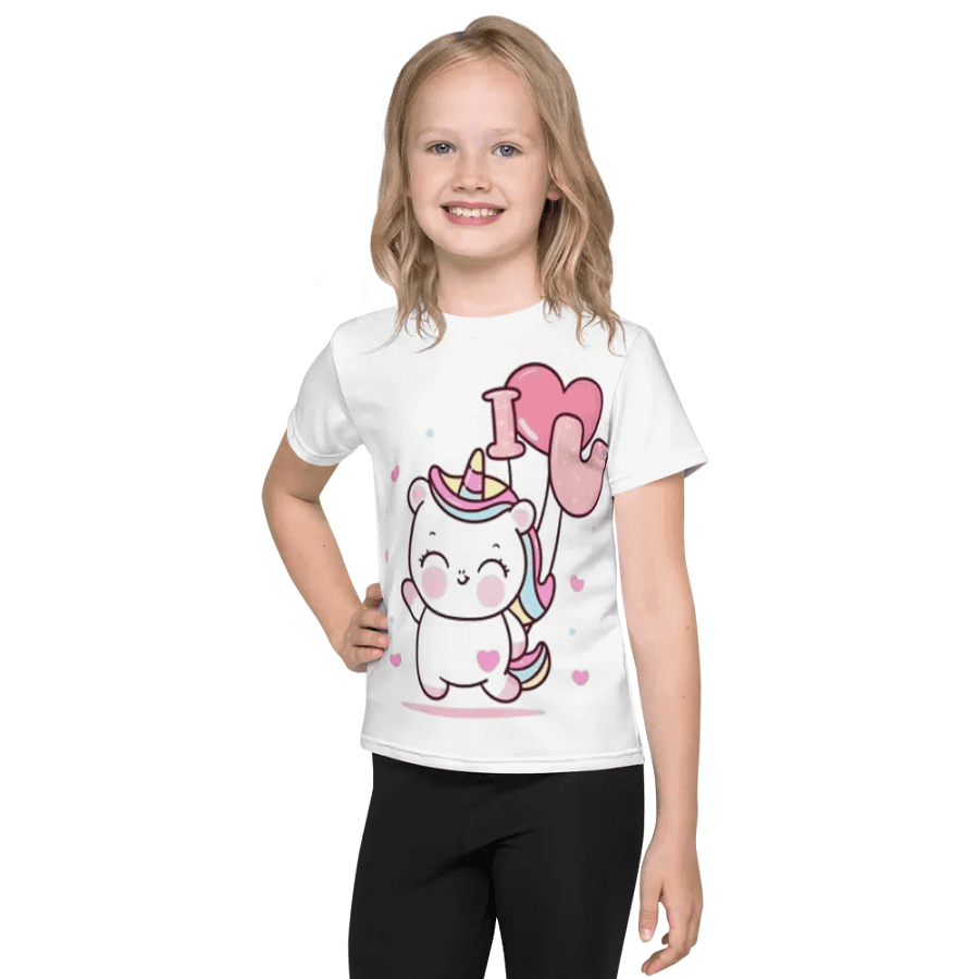 Kids Crew Neck T-Shirt Sweet Cloud product image (1)